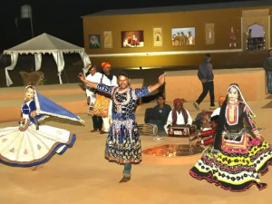 Photo of Dancers performing Folk Dance at Exotic Luxury Camps