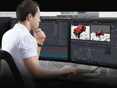 DaVinci Resolve: Fusion page for Cinematic quality visual effects and motion graphics