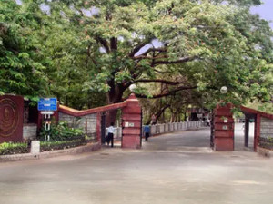 Gate to the Indian Institute of Technology Madras (IIT Madras), a prestigious engineering and technology institute in India.